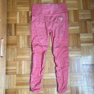 Gymshark vital seamless 2.0 orange mark leggings size M